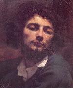 Gustave Courbet The man with a pipe oil painting